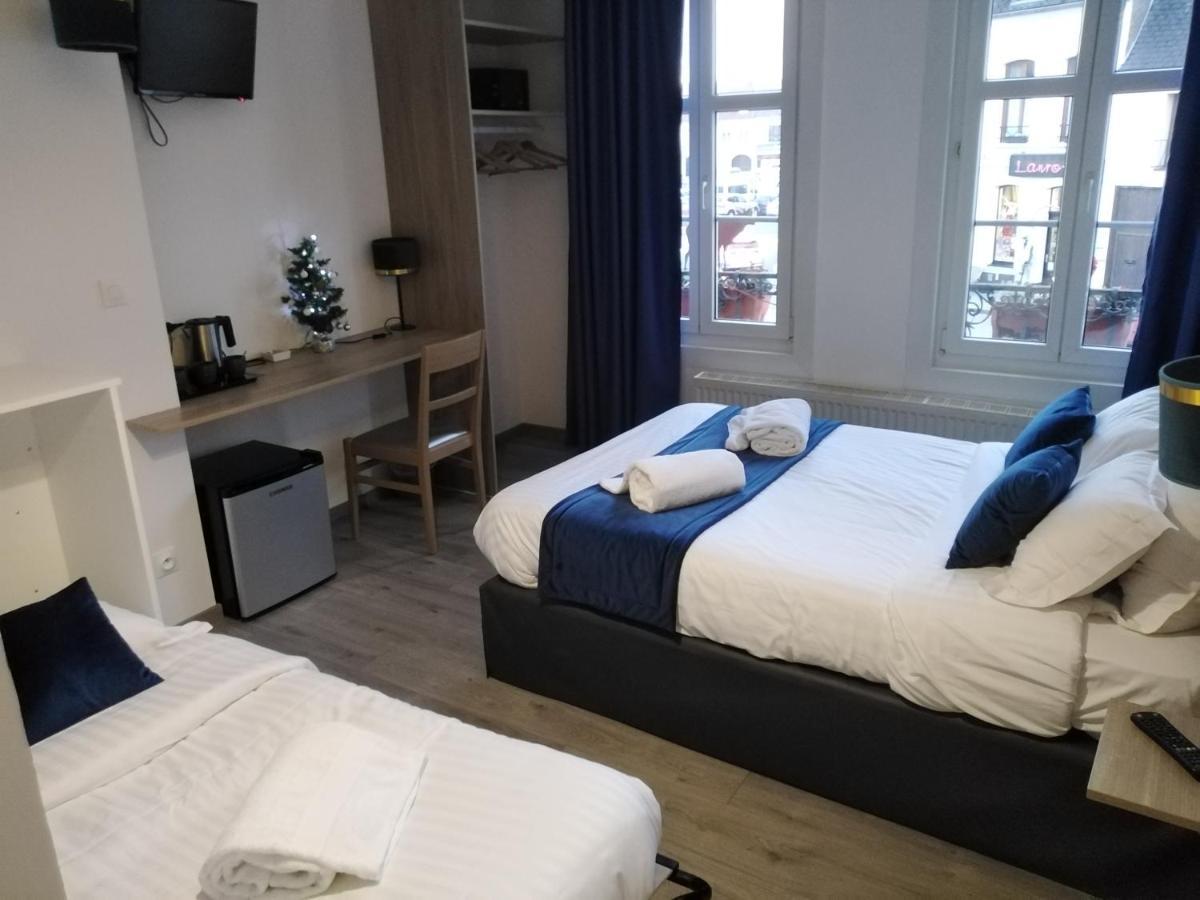 Hotel Les Remparts La Madelaine-sous-Montreuil Zewnętrze zdjęcie